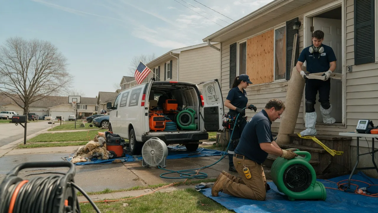 Water Damage Restoration in Udall, KS near me